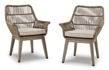 Sillón de playa con cojín (juego de 2)