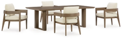 Paquete de comedor de exterior de 5 piezas