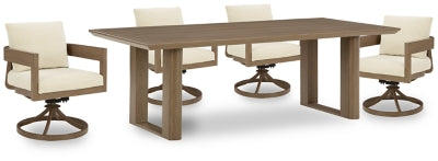 Paquete de comedor de exterior de 5 piezas