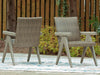 Sillón de exterior Carisbo (juego de 2)