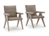 Sillón de exterior Carisbo (juego de 2)