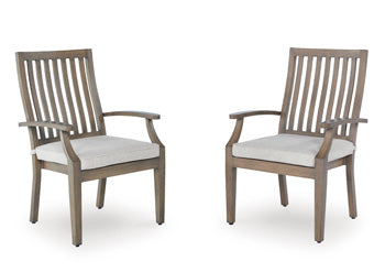 Sillón de exterior Rainier Ranch con cojín (juego de 2)