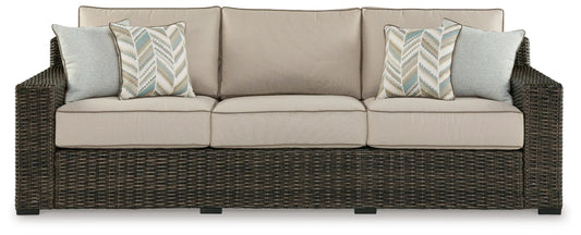 Coastline Bay Outdoor Sofa with Cushion