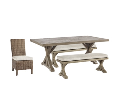 Juego de comedor para exteriores de 6 piezas