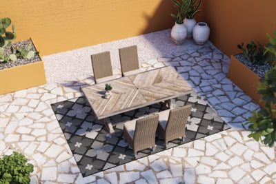 Paquete de comedor de exterior de 5 piezas