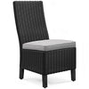 Silla auxiliar para exteriores Beachcroft con cojín (juego de 2)