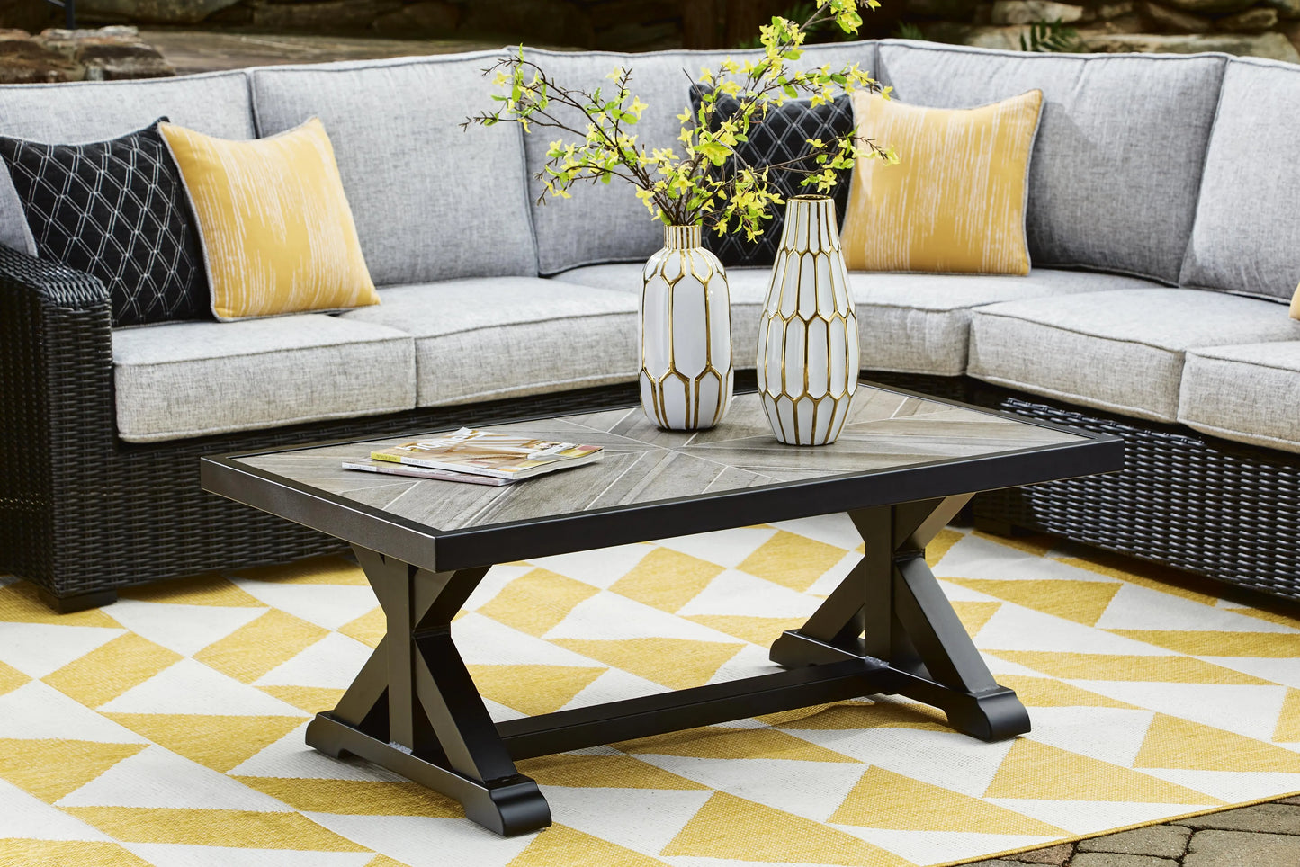 Mesa de centro para exterior Beachcroft