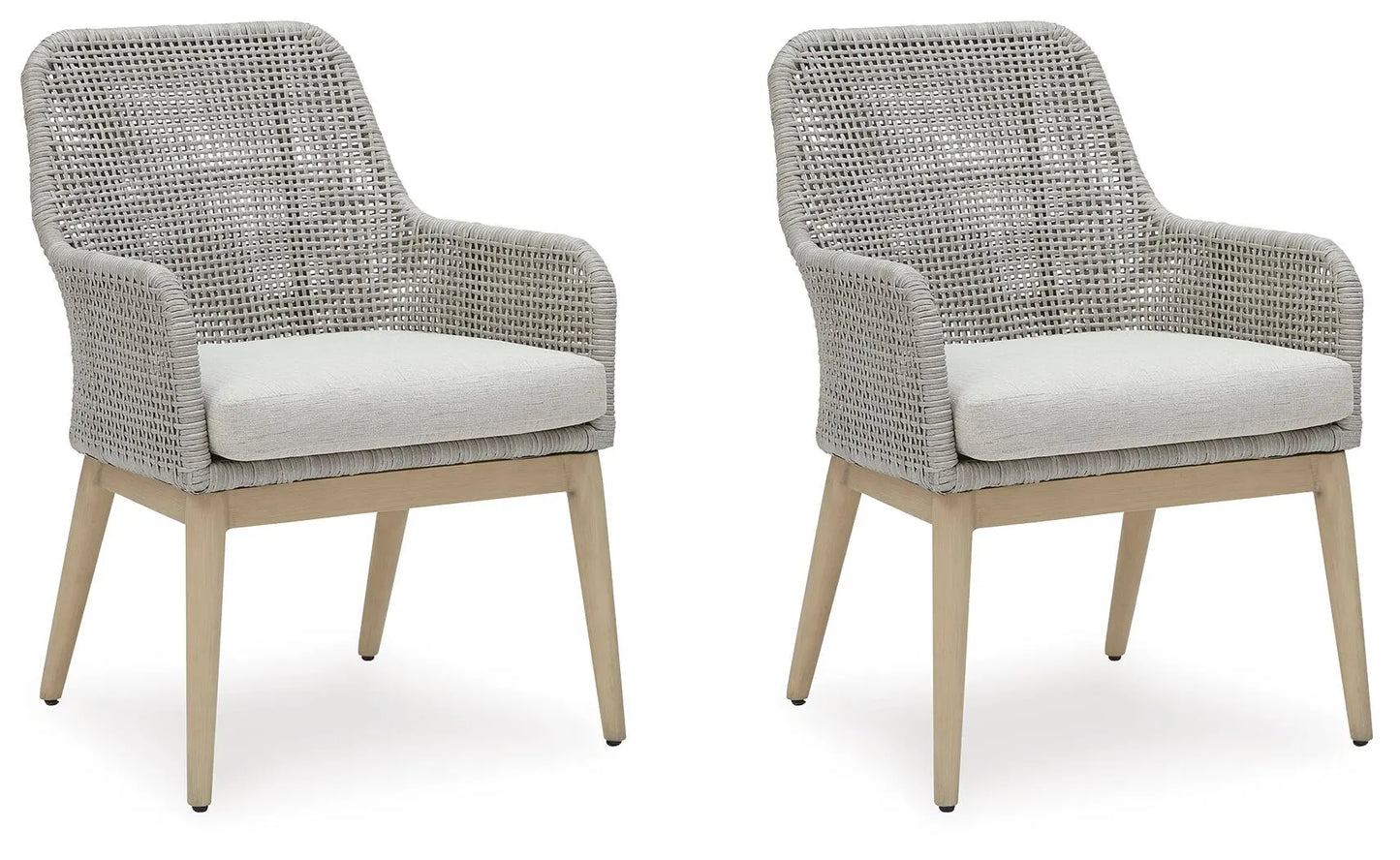 Sillón de comedor Seton Creek para exterior (Juego de 2)