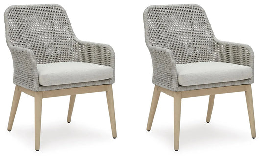 Sillón de comedor Seton Creek para exterior (Juego de 2)
