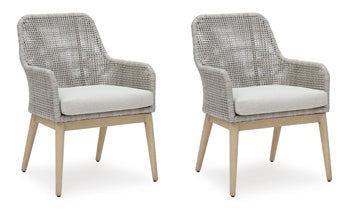 Sillón de comedor Seton Creek para exterior (Juego de 2)