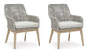 Sillón de comedor Seton Creek para exterior (Juego de 2)
