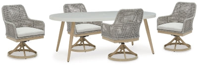 Paquete de comedor de exterior de 5 piezas