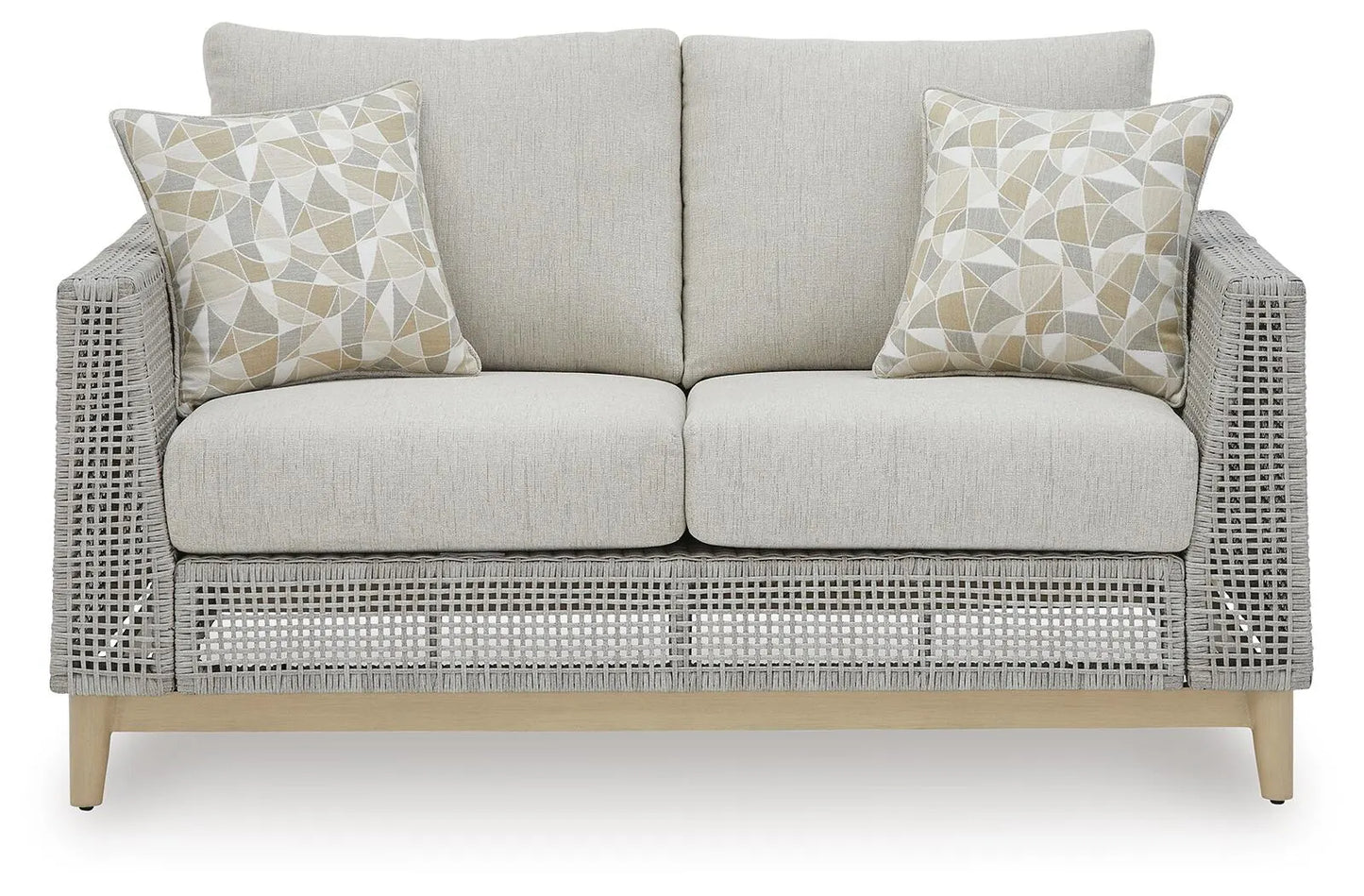 Seton Creek Outdoor Loveseat with Cushion