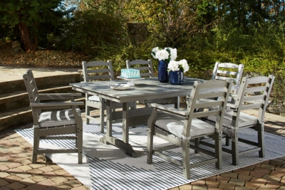 Mesa de Comedor Exterior con 6 Sillas
