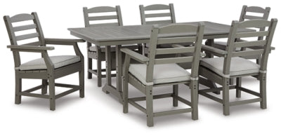 Mesa de Comedor Exterior con 6 Sillas