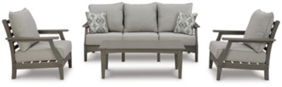 4-Piece Outdoor Sofa Conversation Set