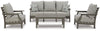 4-Piece Outdoor Sofa Conversation Set