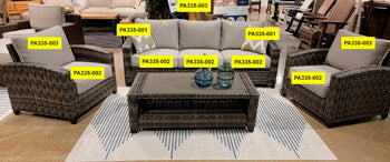 Cojín de asiento Oasis Court
