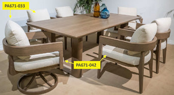 Cojín de asiento para silla Serene Bay