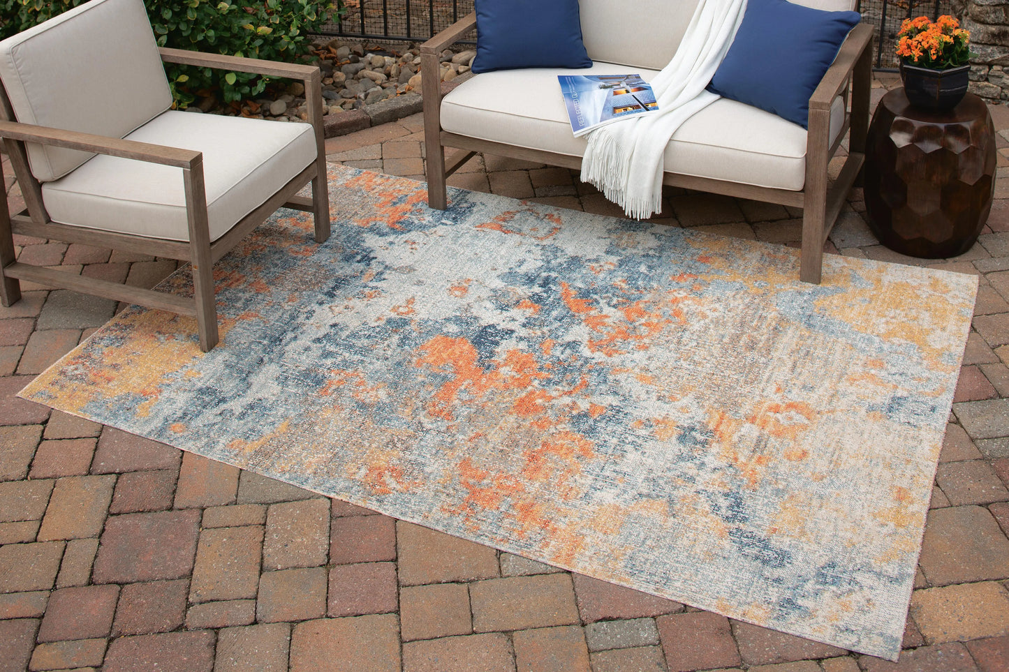 Alfombra Wraylen de 5'3" x 7'