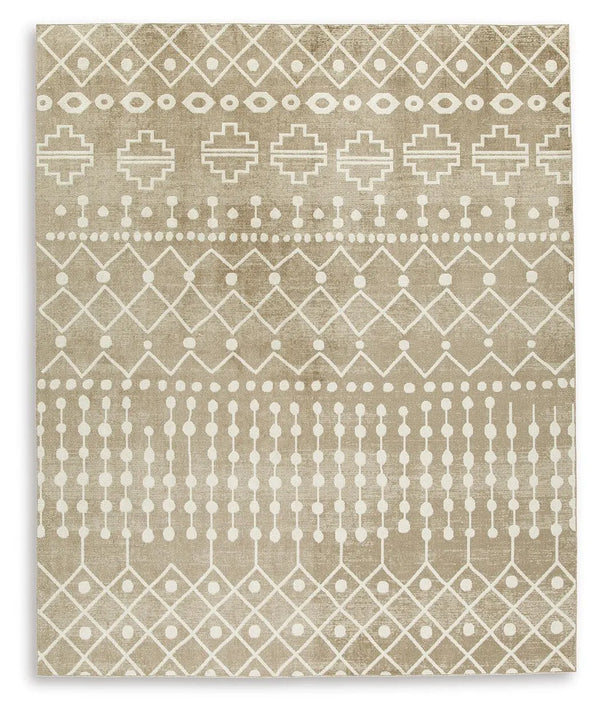 Alfombra lavable Bunchly de 2,39 m x 3,12 m