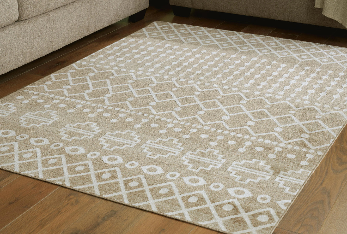 Alfombra lavable Bunchly de 4'11" x 7'2"