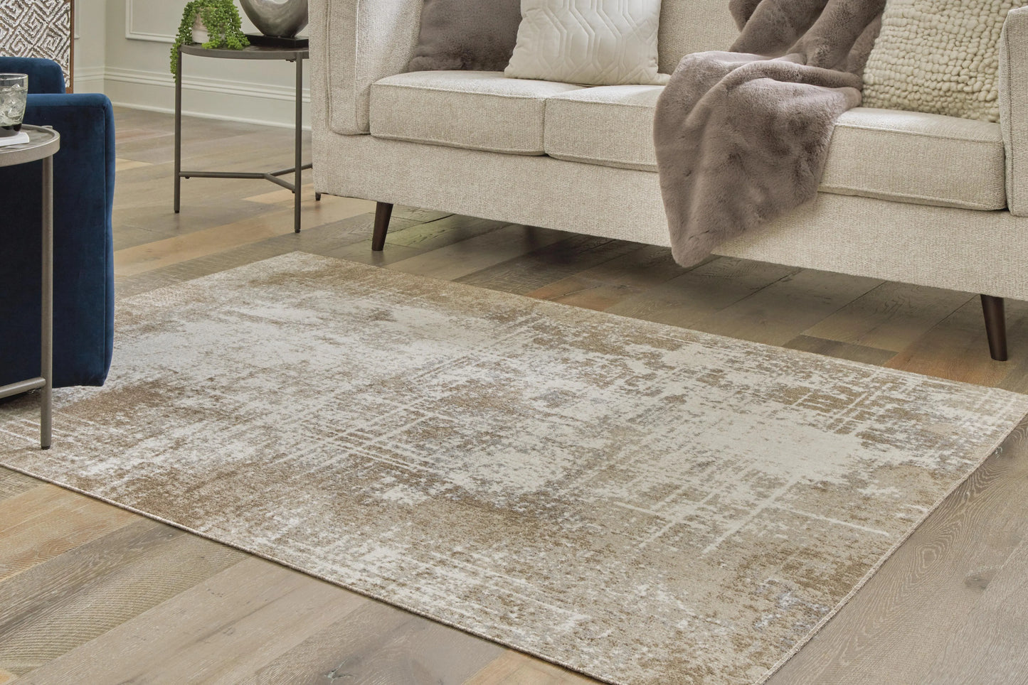 Alfombra lavable Grifflain de 5'1" x 7'