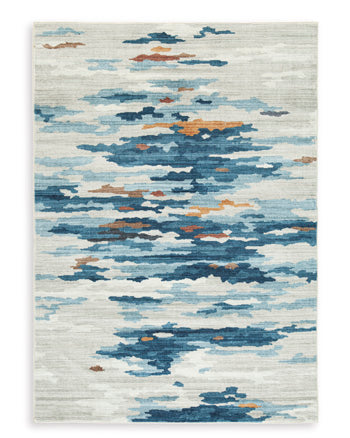 Alfombra lavable Vinlett de 8 x 10 pies