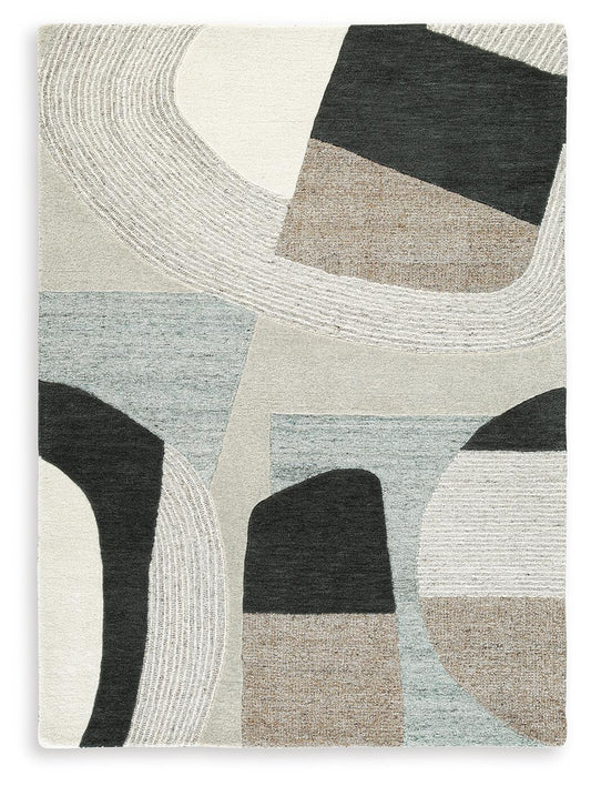 Alfombra Edrickhill de 5' x 7'