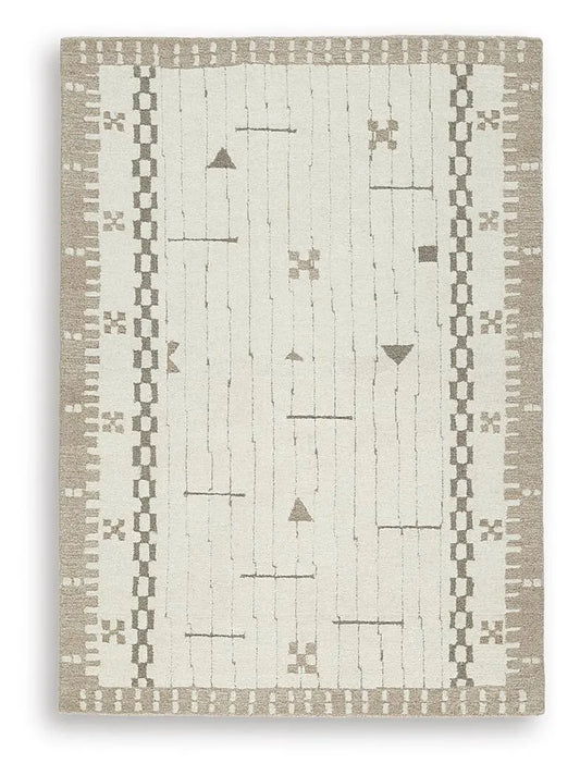Alfombra de área Dot de 5' x 7'