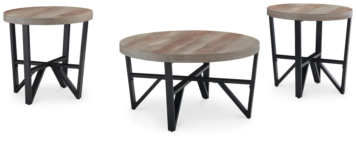 Mesa Deanlee (juego de 3)