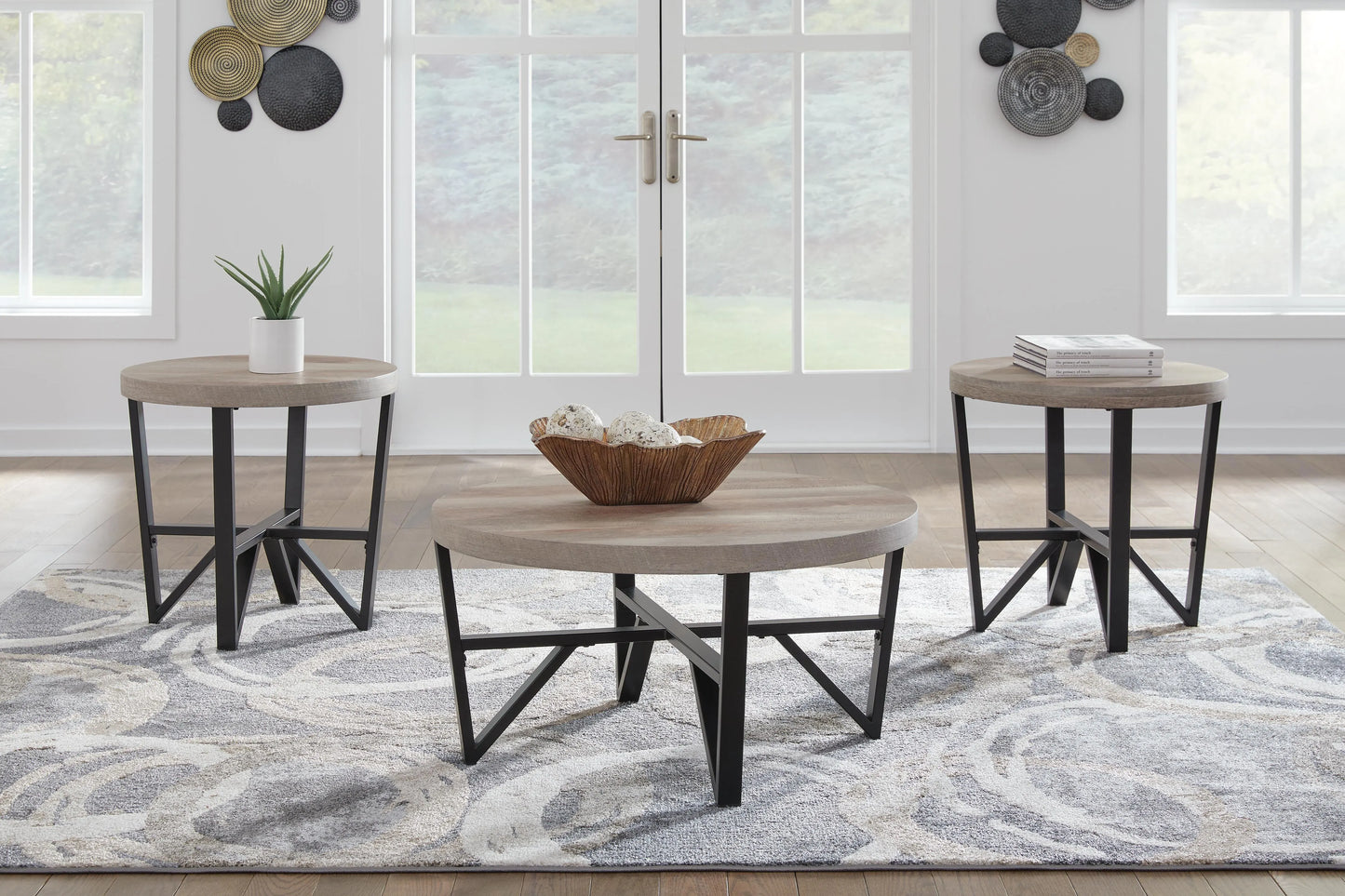 Mesa Deanlee (juego de 3)