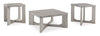 Mesa auxiliar Garnilly (juego de 3)
