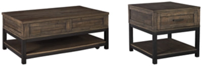Paquete de mesa de 2 piezas