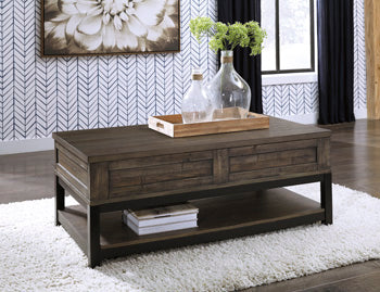 Mesa de centro Johurst con tapa elevable