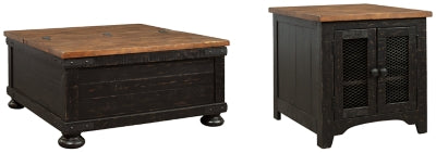 Paquete de mesa de 2 piezas