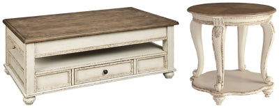 Paquete de mesa de 2 piezas
