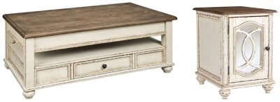 Paquete de mesa de 2 piezas
