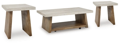 Paquete de mesa auxiliar de 3 piezas