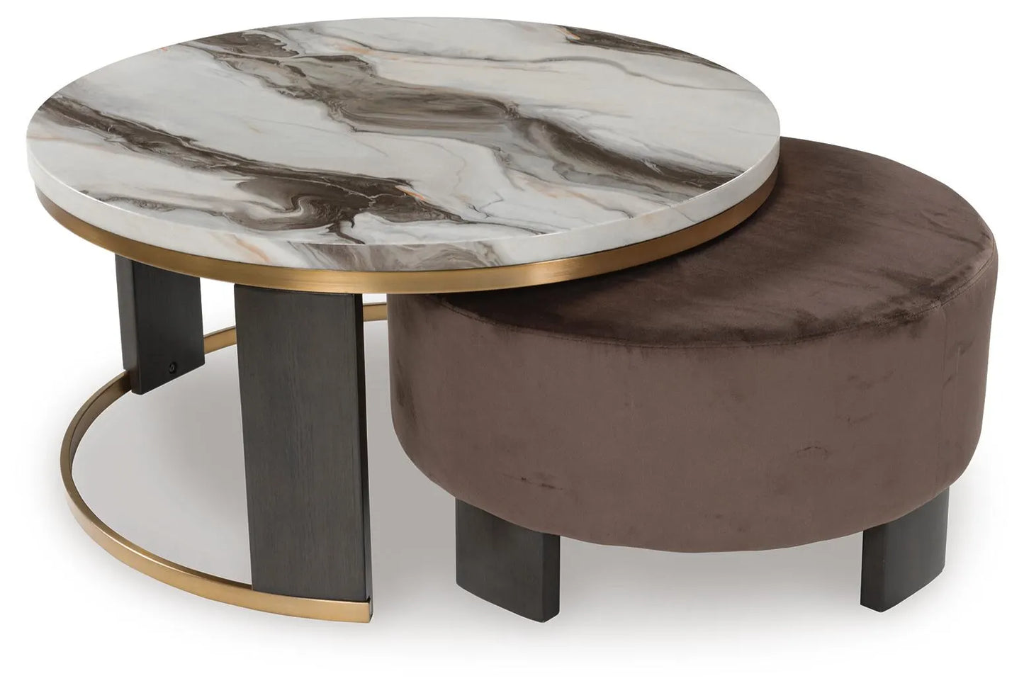 Mesa de centro apilable Jazmore (juego de 2)