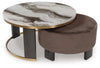 Mesa de centro apilable Jazmore (juego de 2)