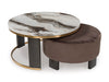Mesa de centro apilable Jazmore (juego de 2)