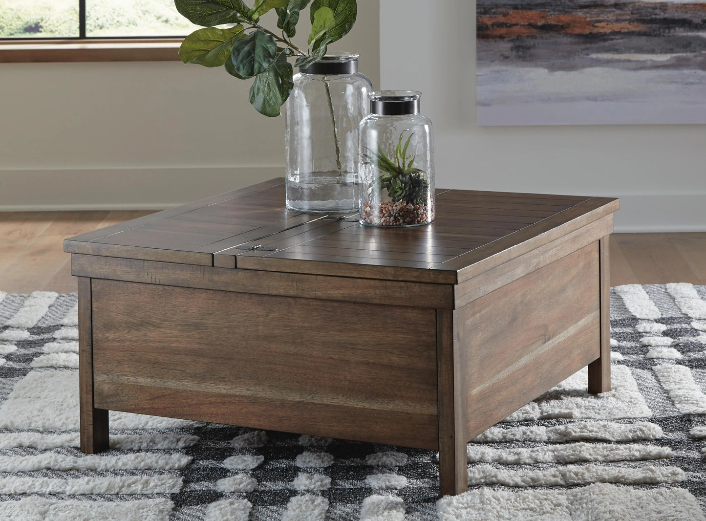 Mesa de centro elevable Moriville