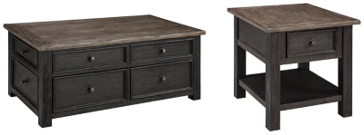 Paquete de mesa de 2 piezas