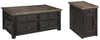 Paquete de mesa de 2 piezas