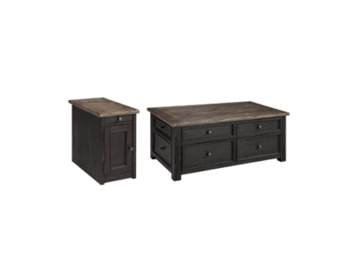Paquete de mesa de 2 piezas