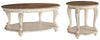Paquete de mesa de 2 piezas