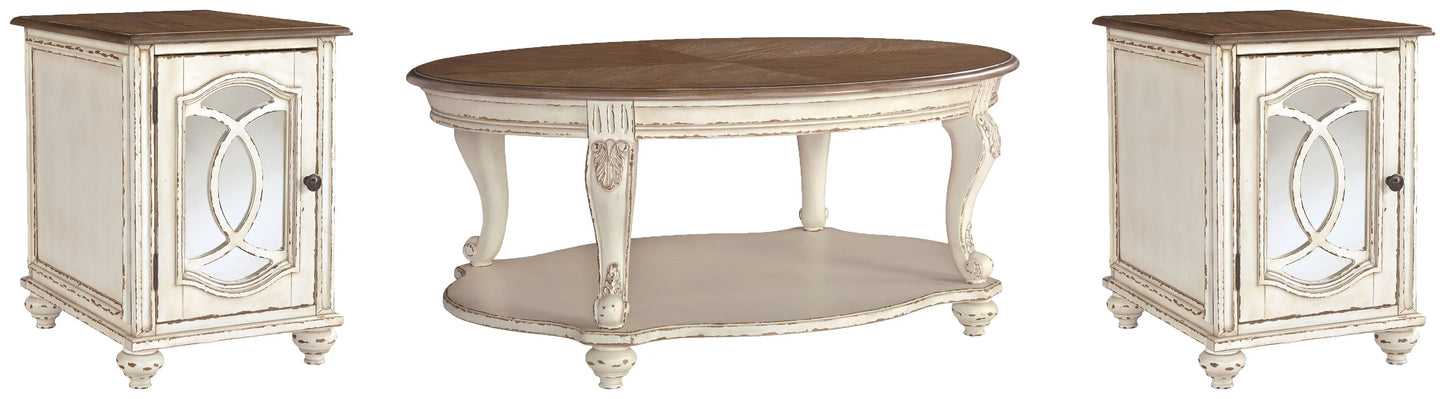 Paquete de mesa auxiliar de 3 piezas