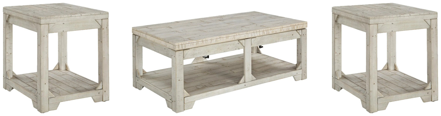 Paquete de mesa auxiliar de 3 piezas