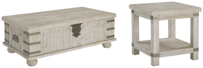 Paquete de mesa de 2 piezas